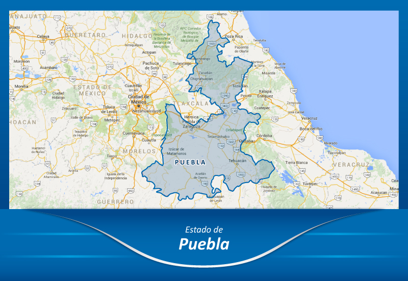 Fletes de la Ciudad de México a Puebla